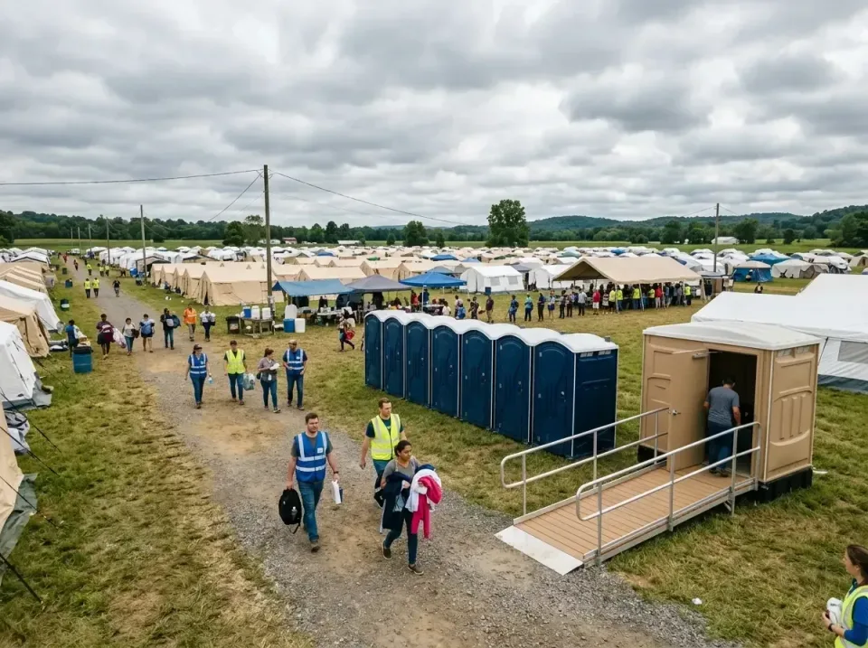 disaster-relief-camp-restrooms-010 — frequently asked questions, Dumpster & Portable Bathrooms Rental in Fort Knox, KY